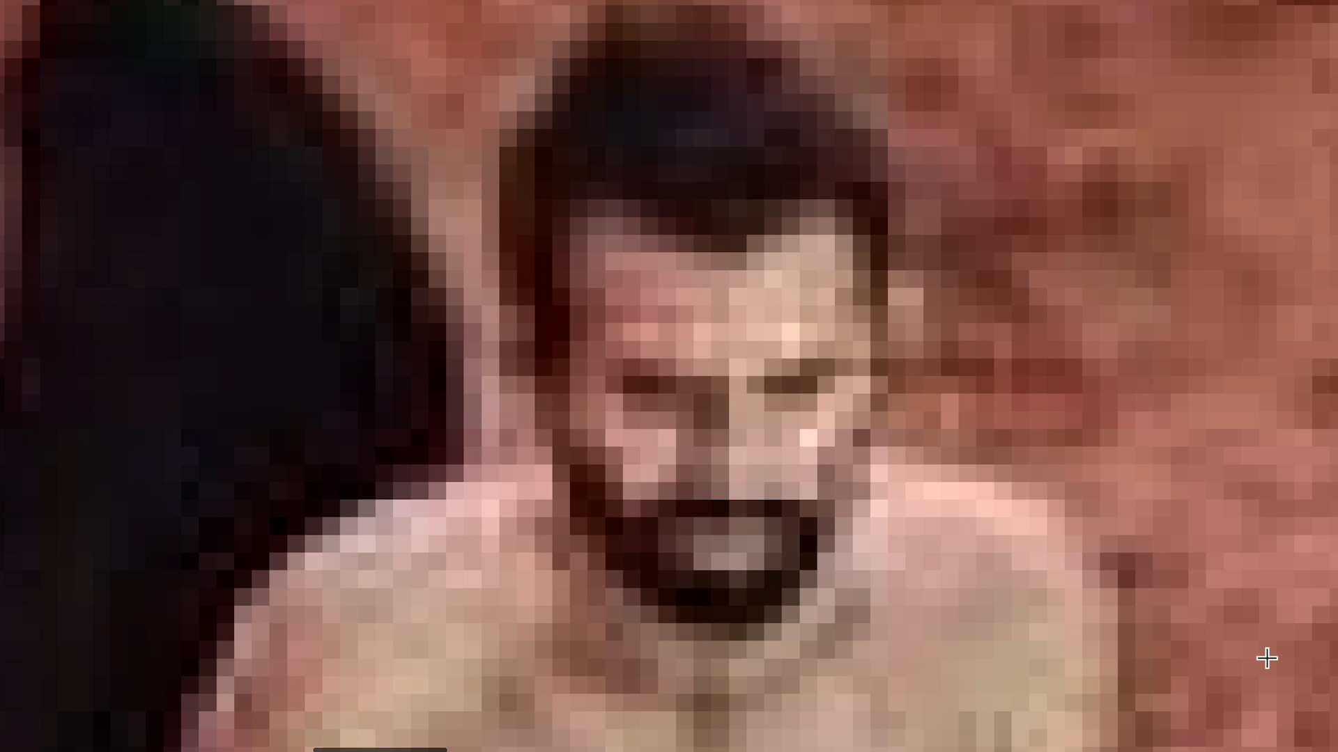 A pixelated image of a man